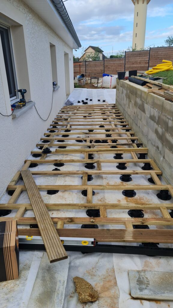 structure terrasse plot