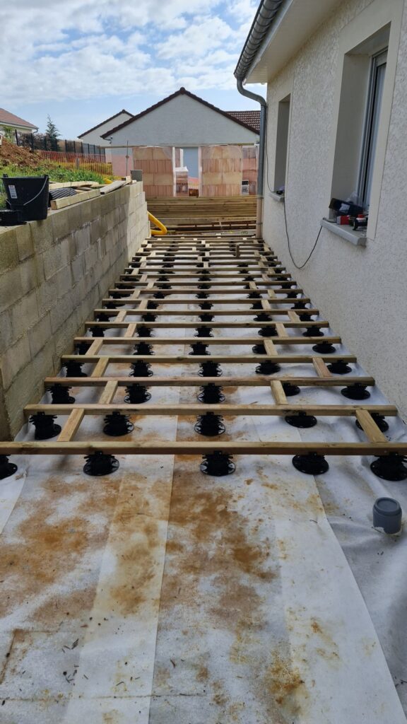 structure terrasse plot