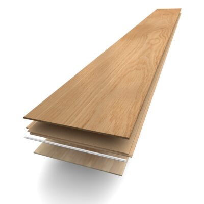 composition d'un parquet contrecollé