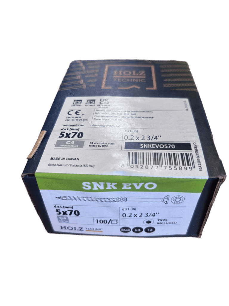 VIS SNK EVO Anticorrosion  5*70mm 100 Pièces