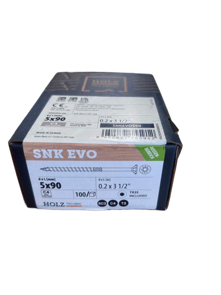 VIS SNK EVO Anticorrosion  5*90mm 100 Pièces