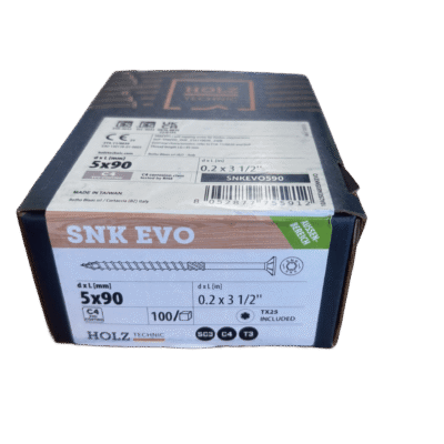 VIS SNK EVO Anticorrosion  5*90mm 100 Pièces