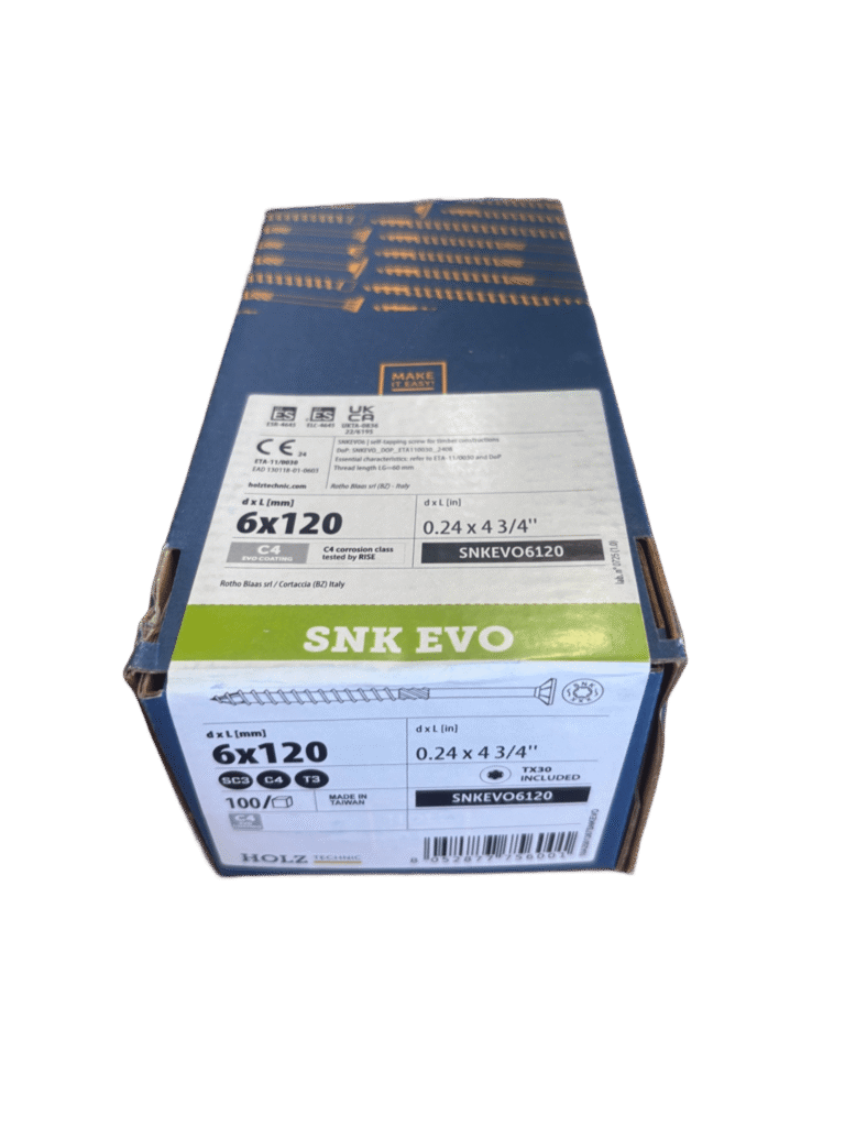 VIS SNK EVO Anticorrosion  6*120mm 100 Pièces