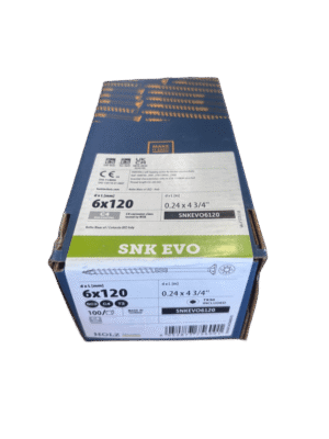 VIS SNK EVO Anticorrosion  6*120mm 100 Pièces