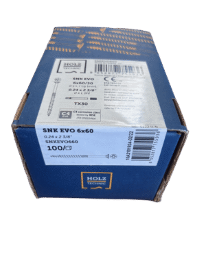 VIS SNK EVO Anticorrosion  6*60mm 100 Pièces