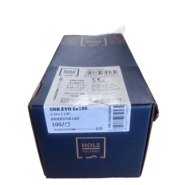 VIS SNK EVO Anticorrosion 6*180 mm 100 Pièces